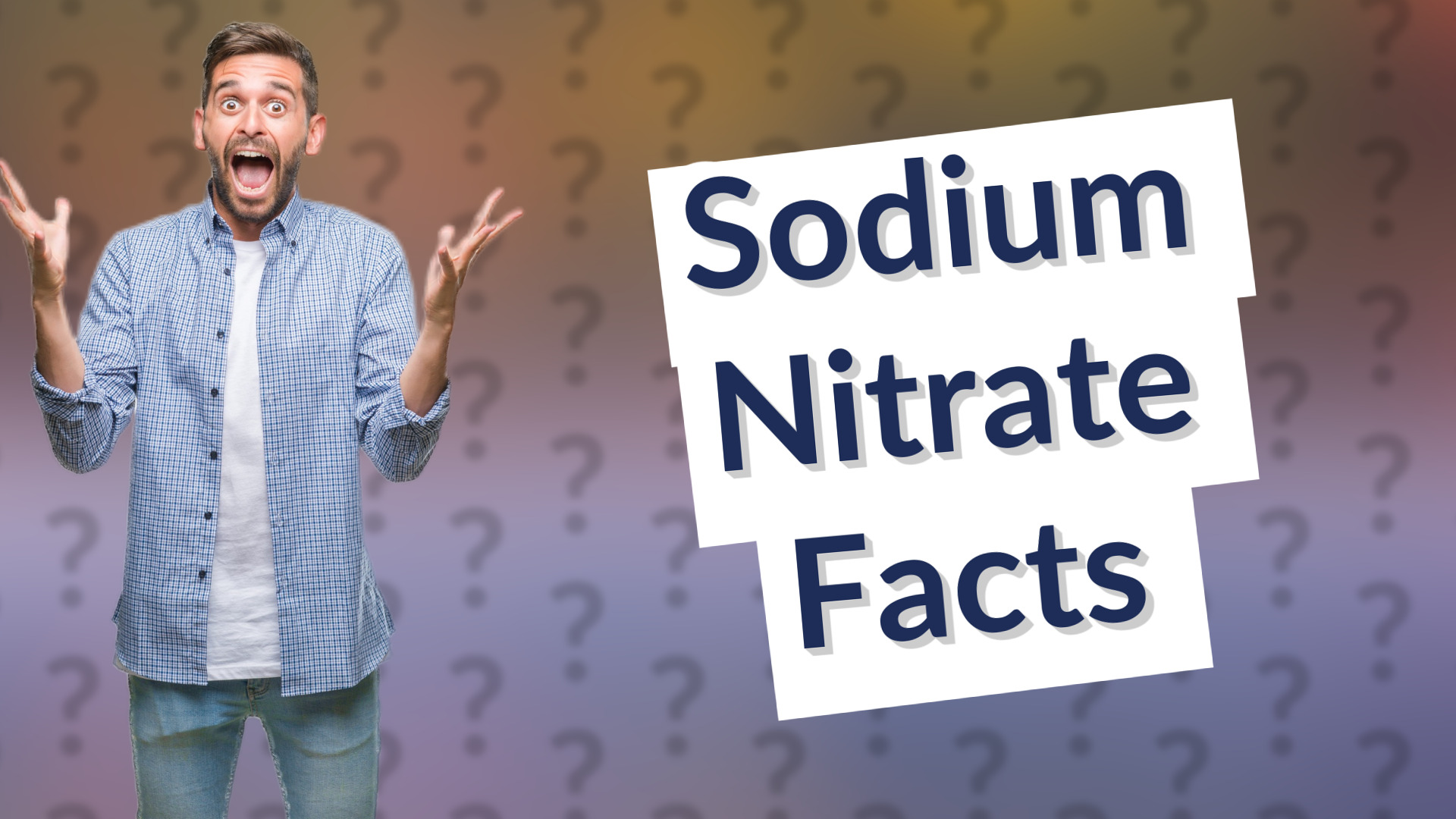 Sodium Nitrate Facts