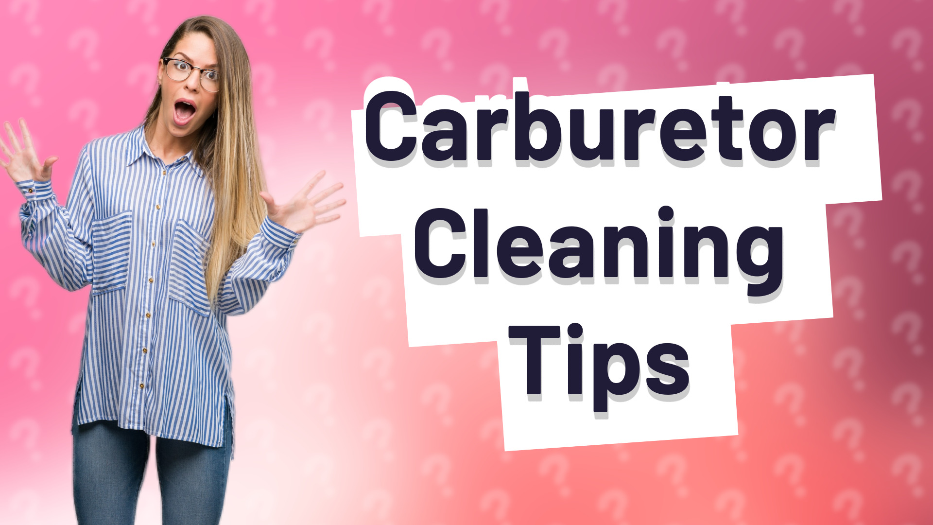 Carburetor Cleaning Tips