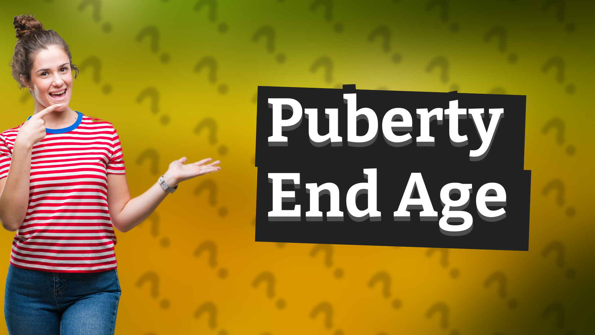 Puberty End Age