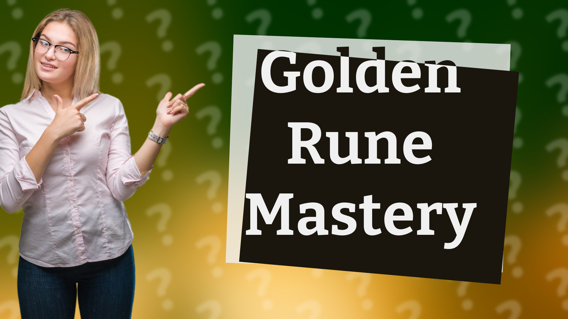 Golden Rune Mastery