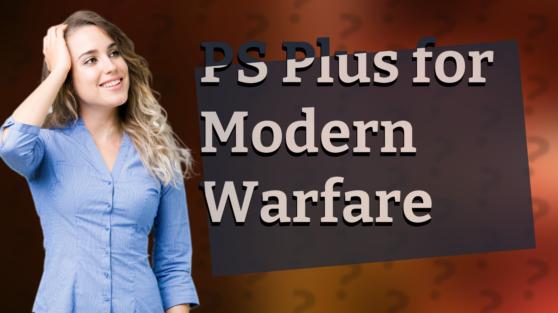 PS Plus for Modern Warfare