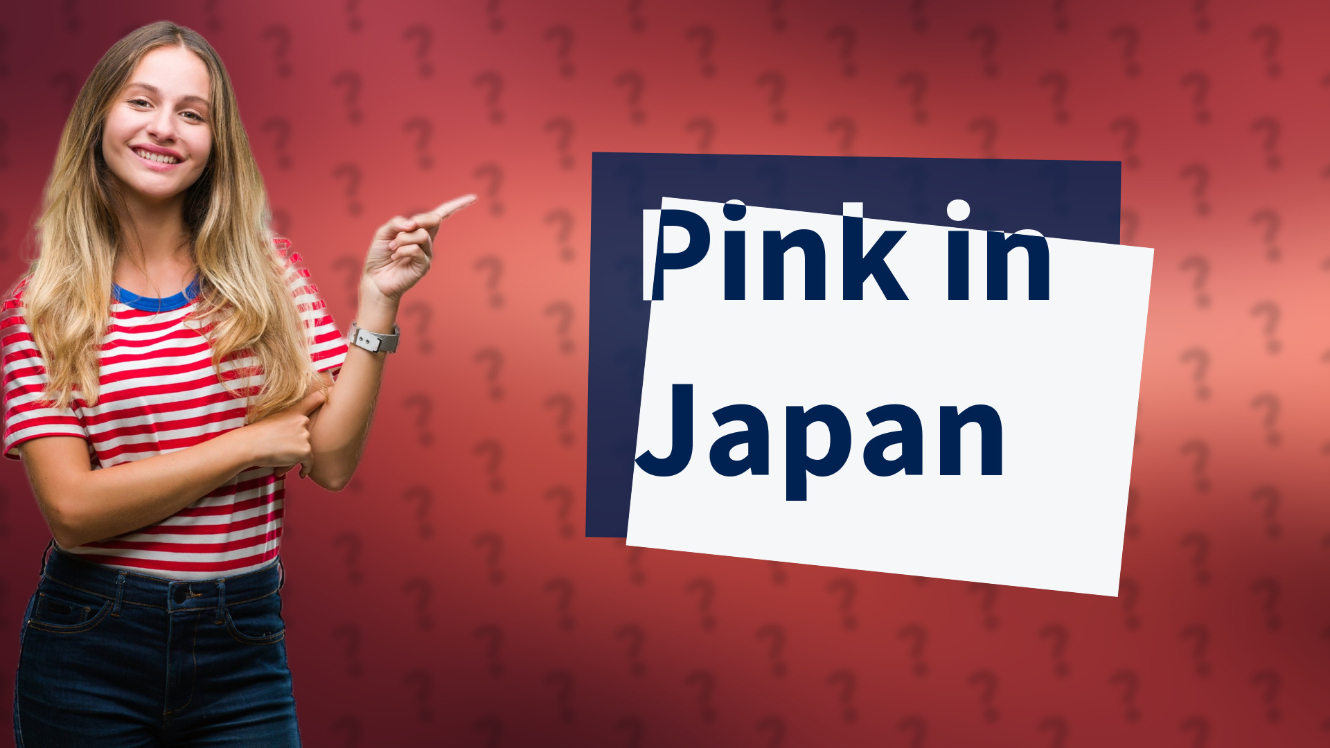 Pink in Japan