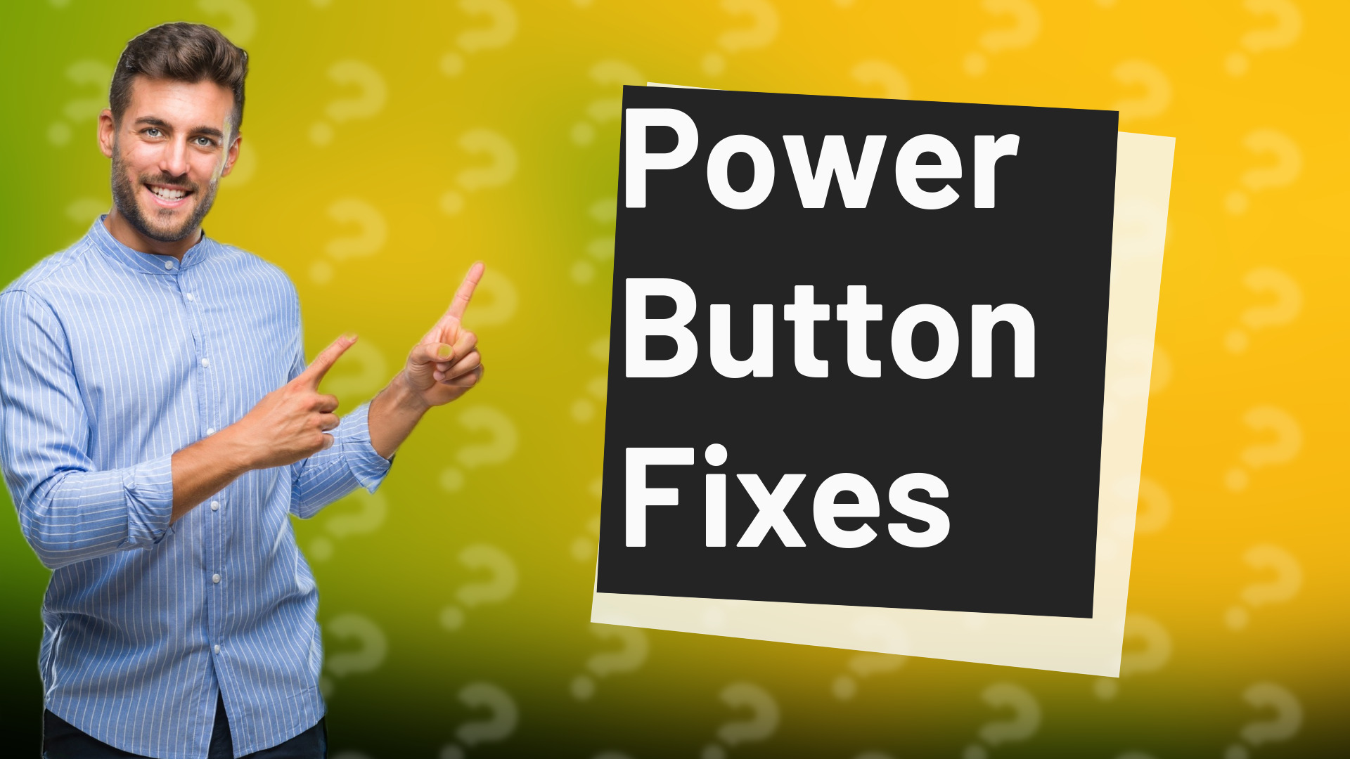 Power Button Fixes