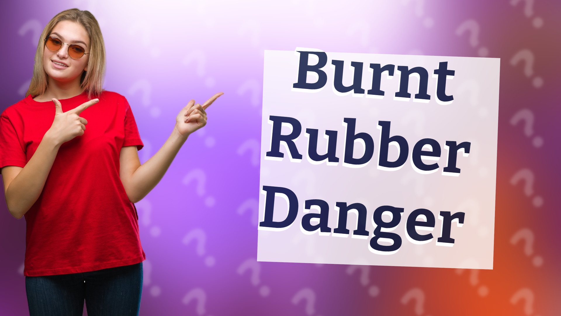 Burnt Rubber Danger
