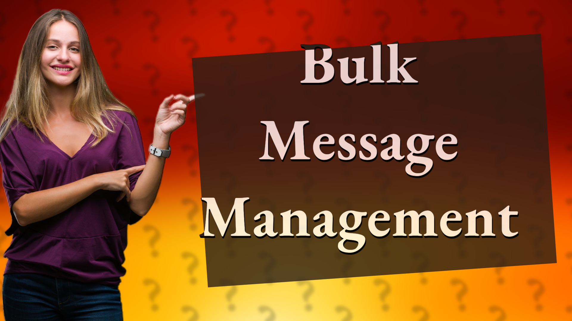 Bulk Message Management