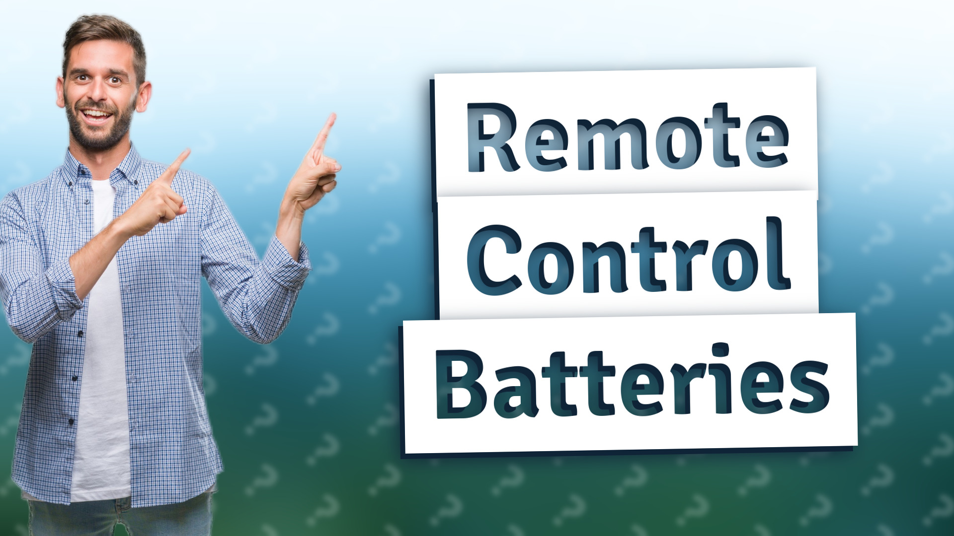 Remote Control Batteries