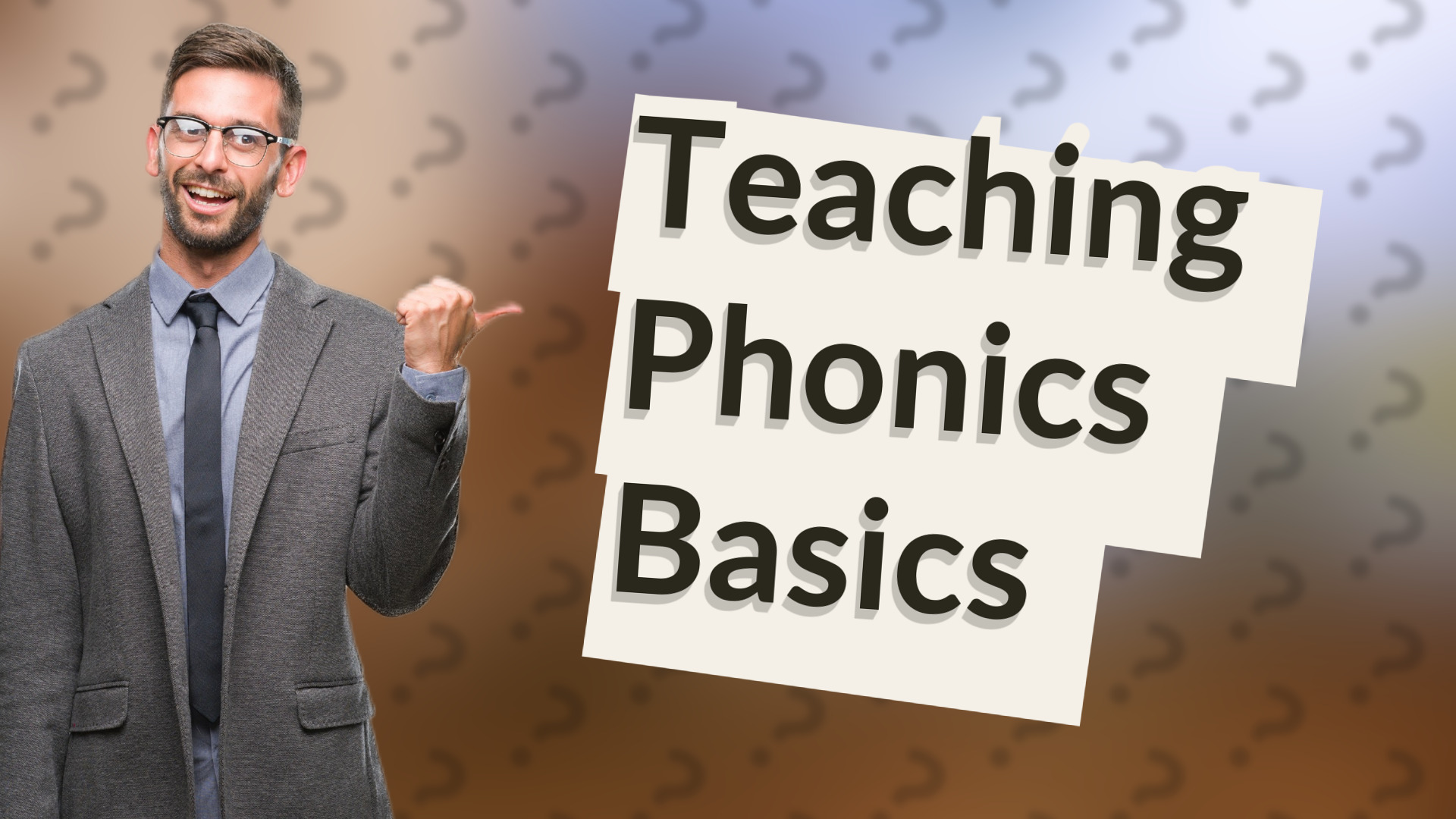 Teaching Phonics Basics