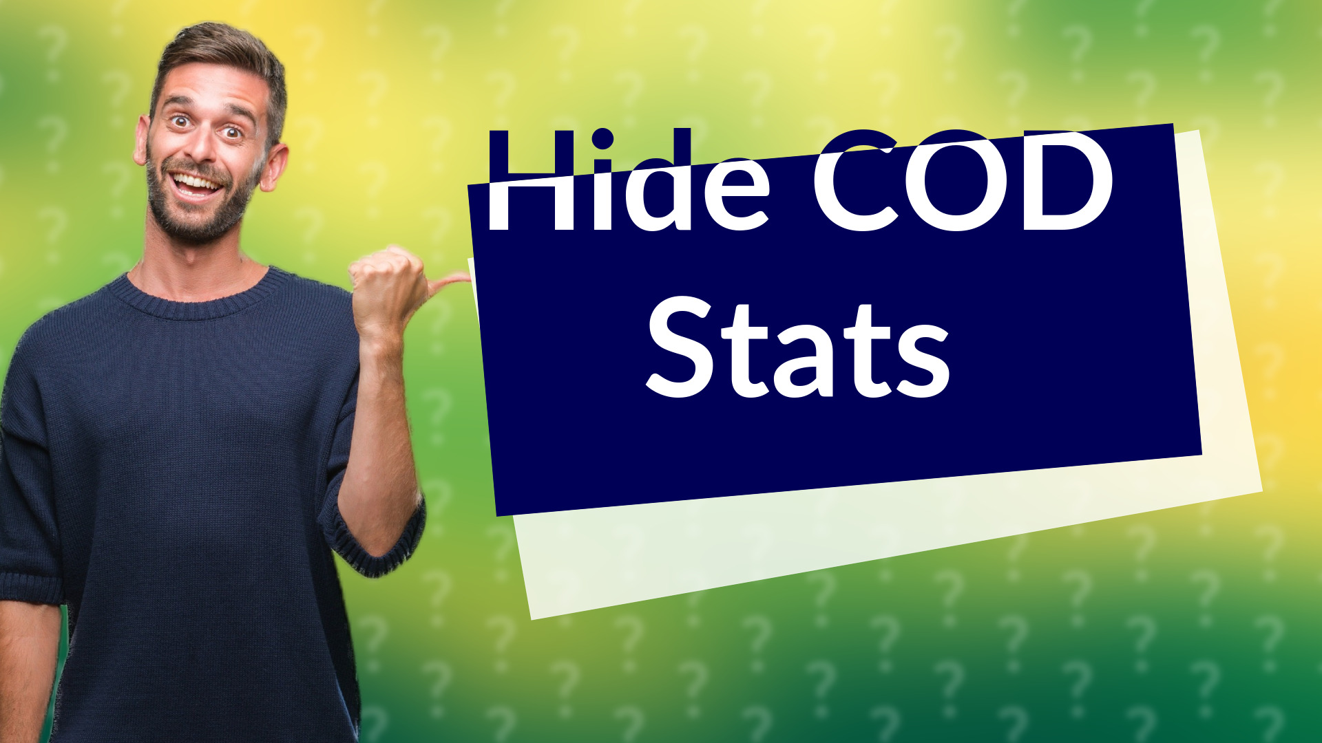 Hide COD Stats