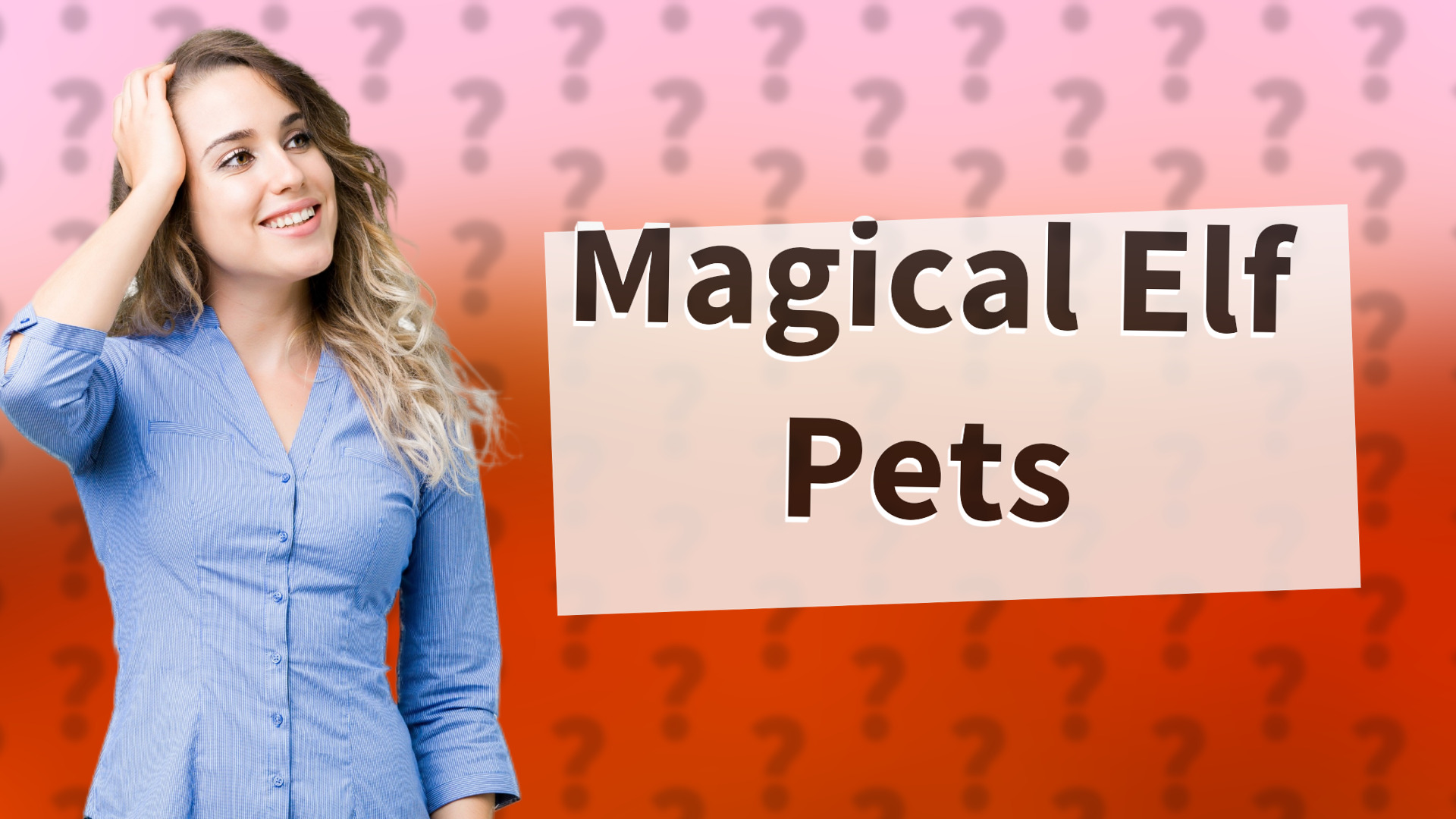 Magical Elf Pets
