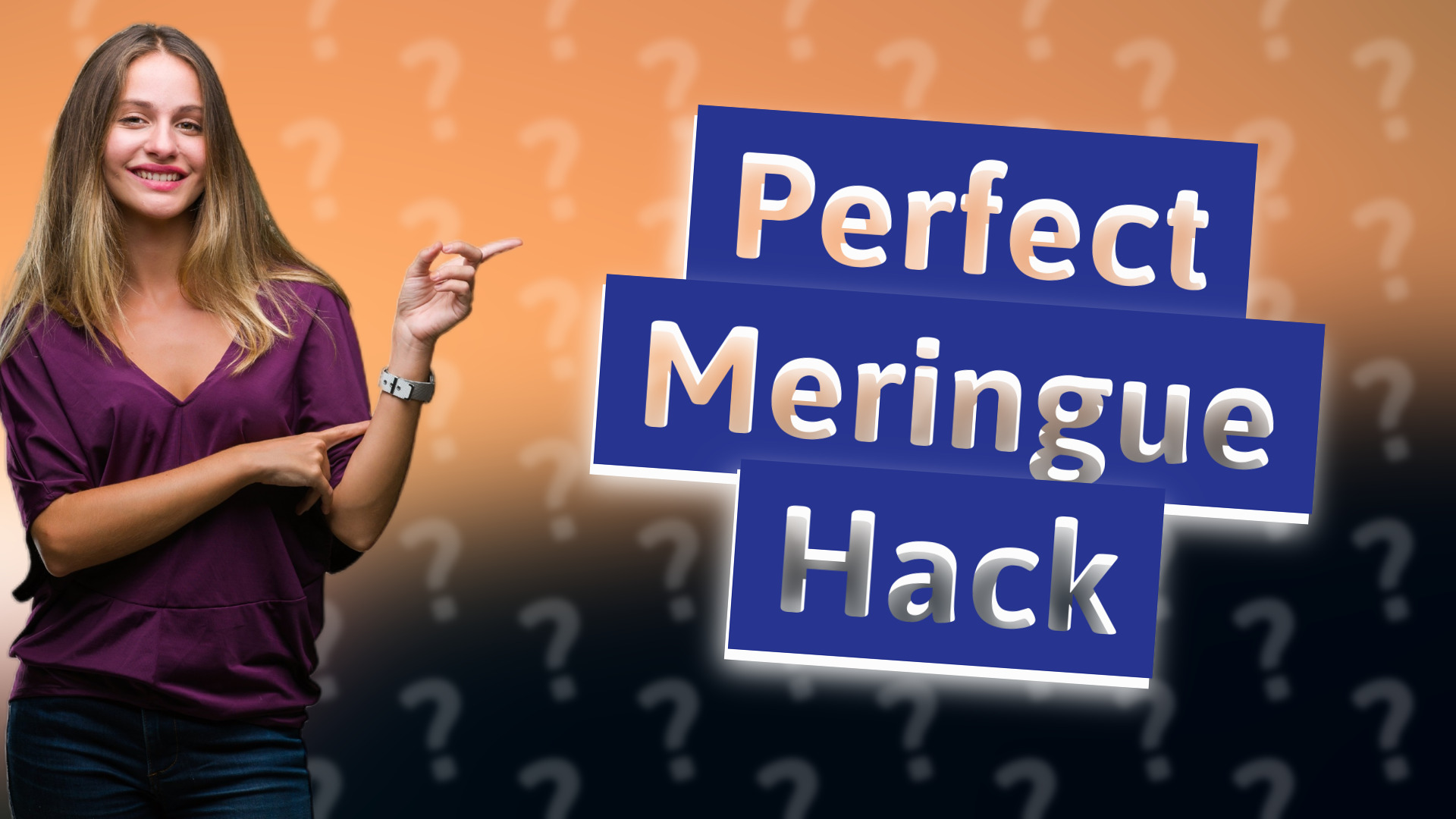 Perfect Meringue Hack