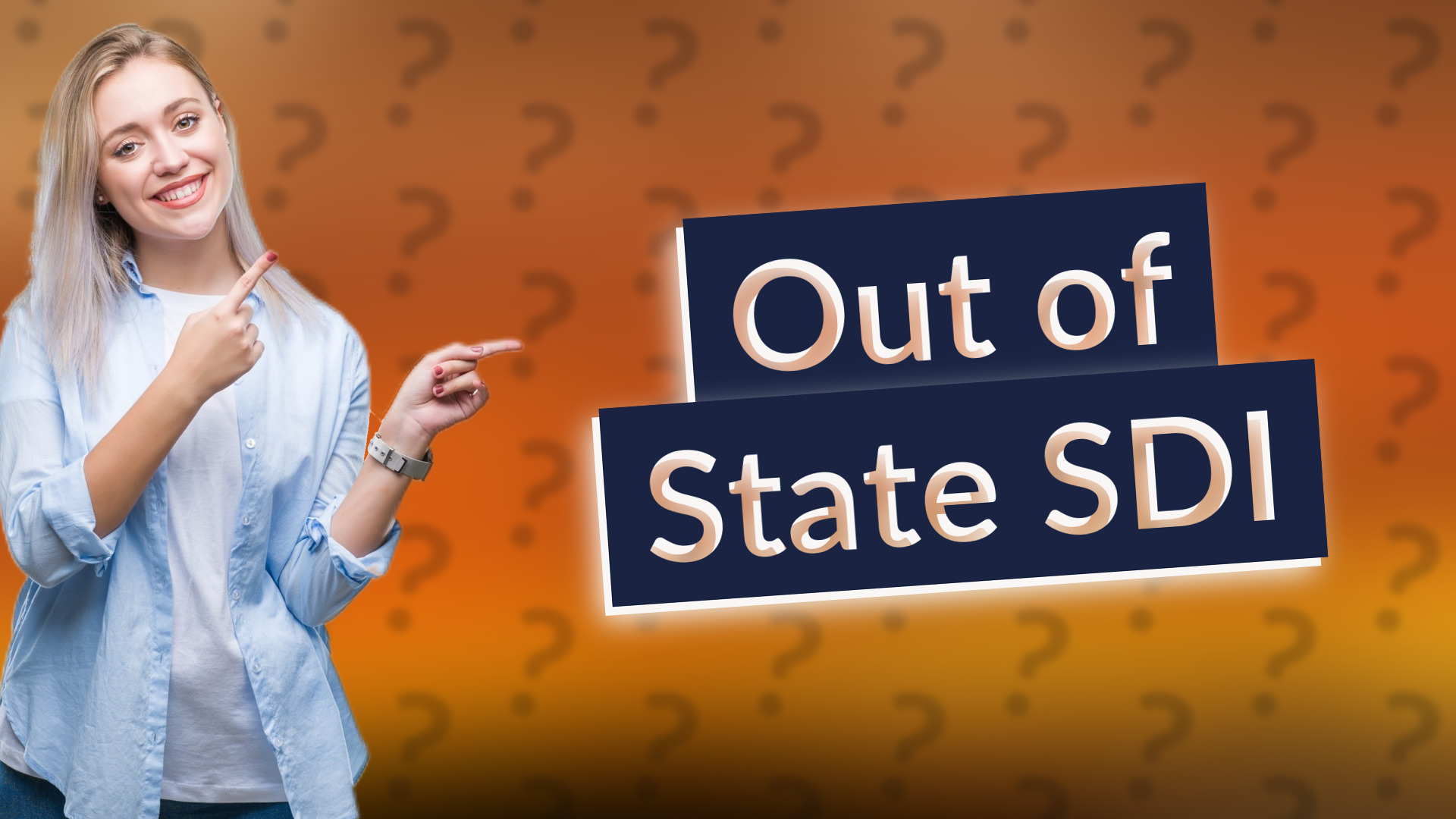 Out of State SDI