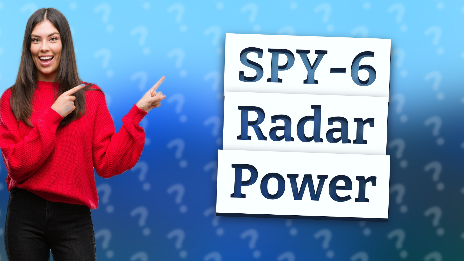 SPY-6 Radar Power