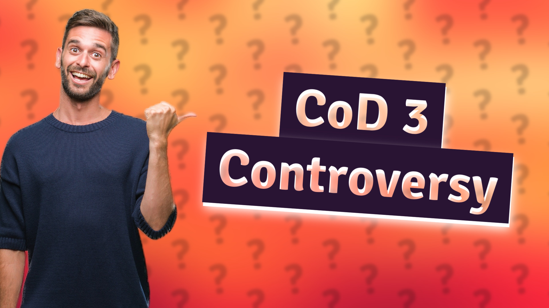 CoD 3 Controversy