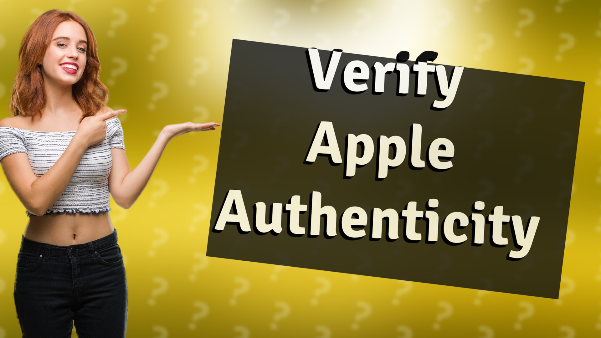 Verify Apple Authenticity