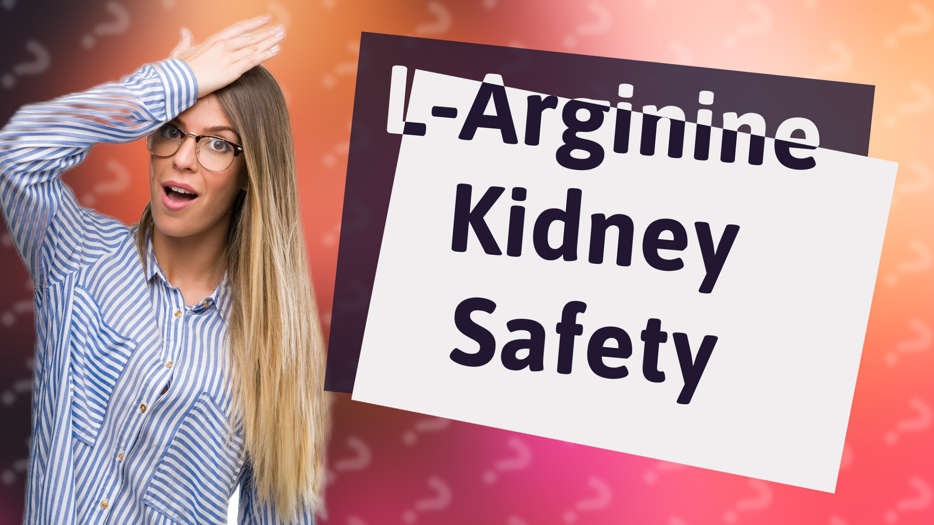 L-Arginine Kidney Safety