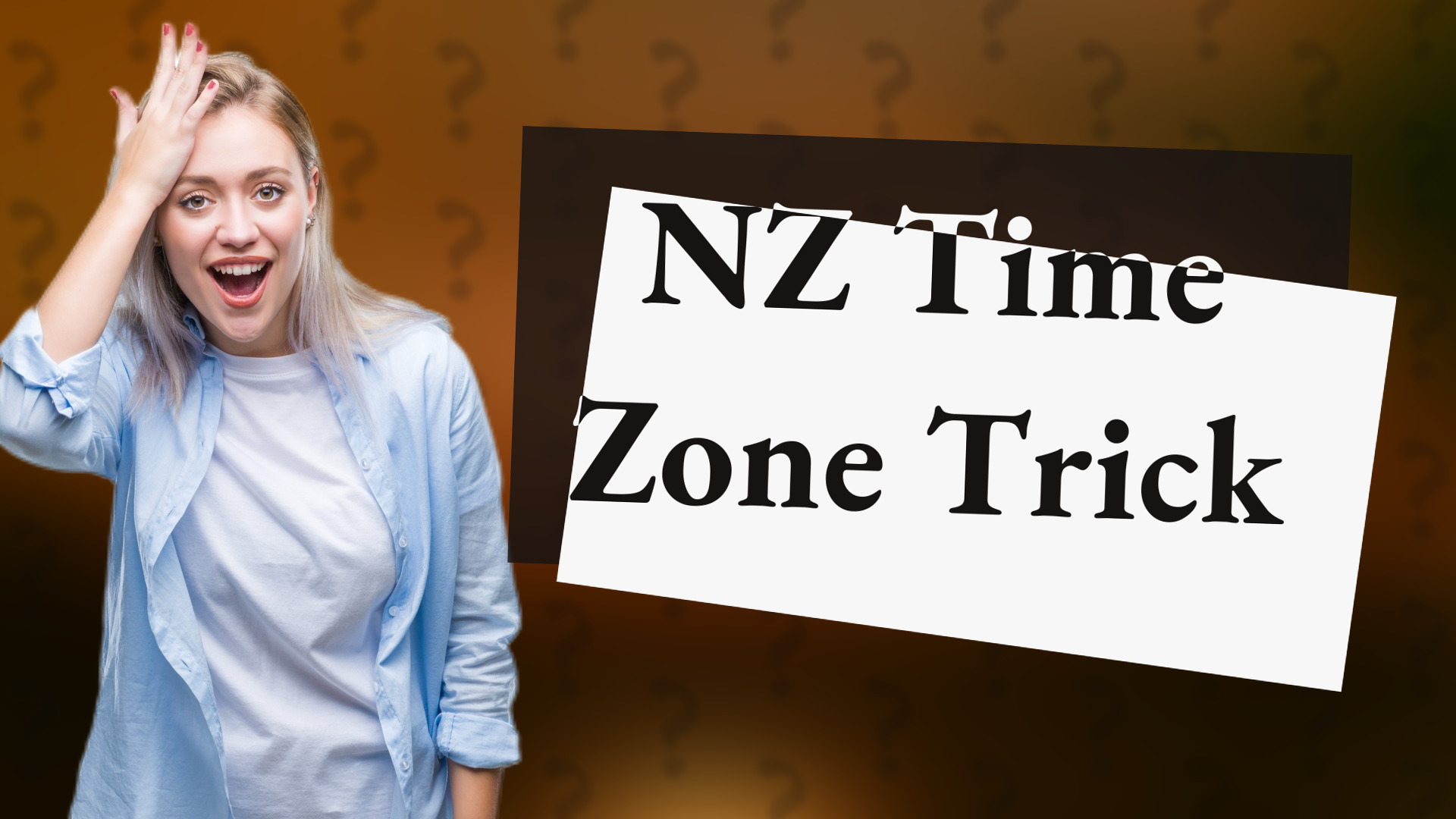 NZ Time Zone Trick
