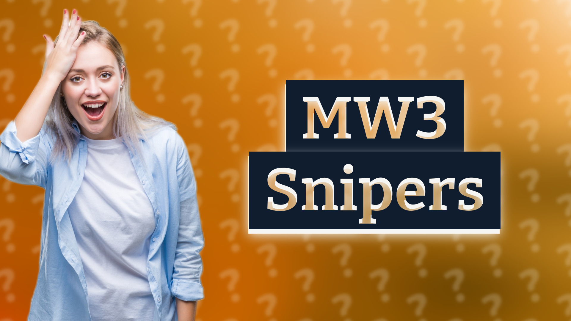 MW3 Snipers