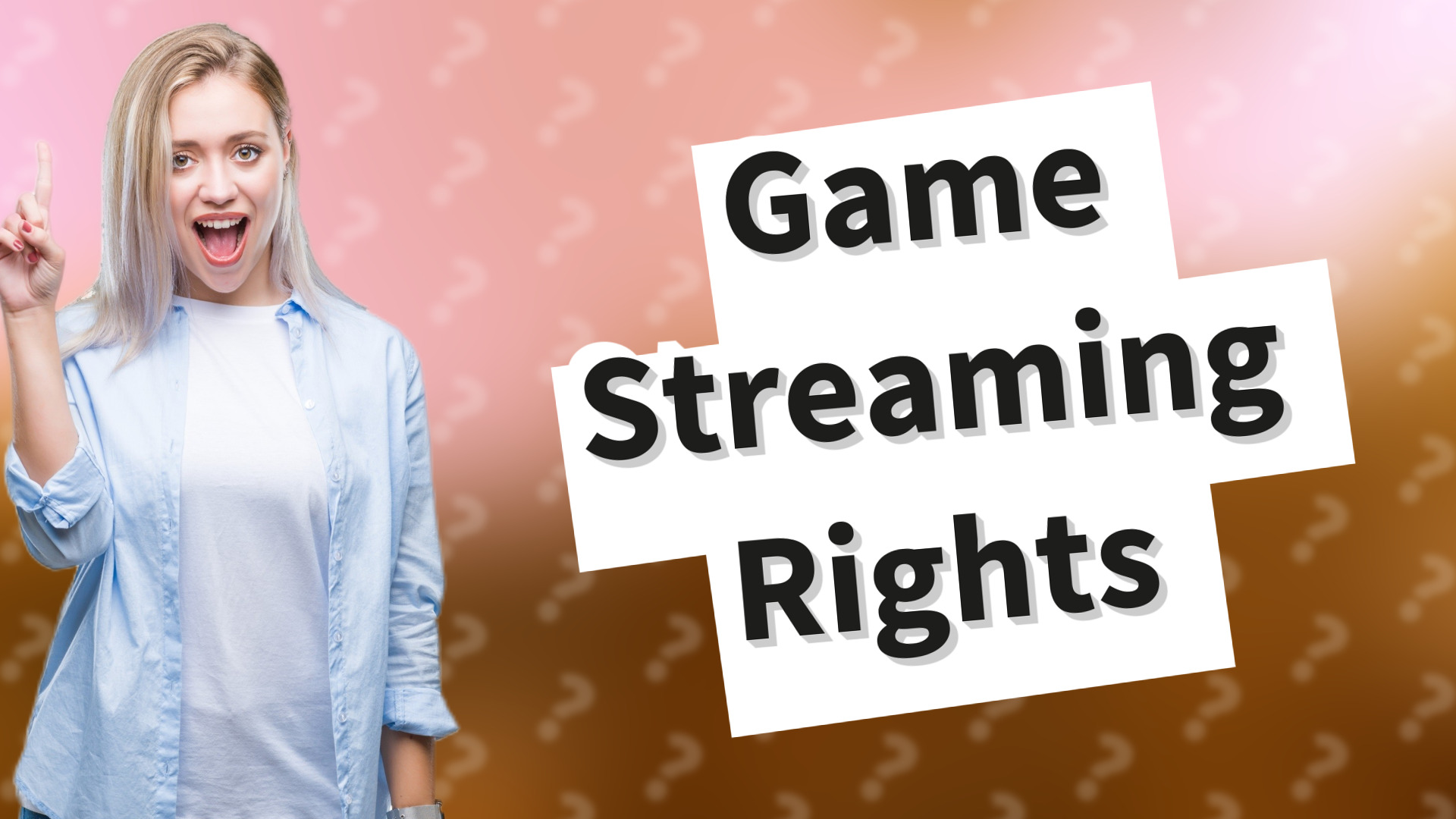 Game Streaming Rights