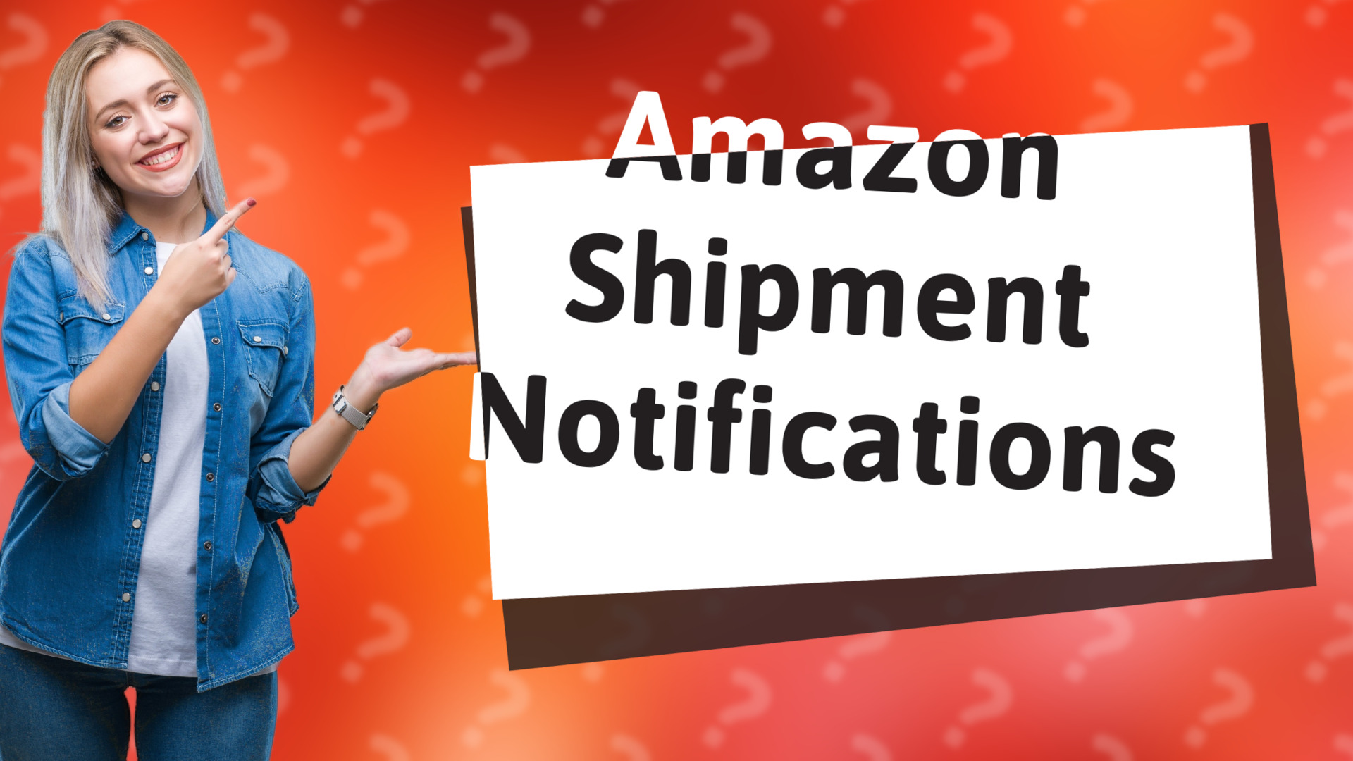 Amazon Shipment Notifications