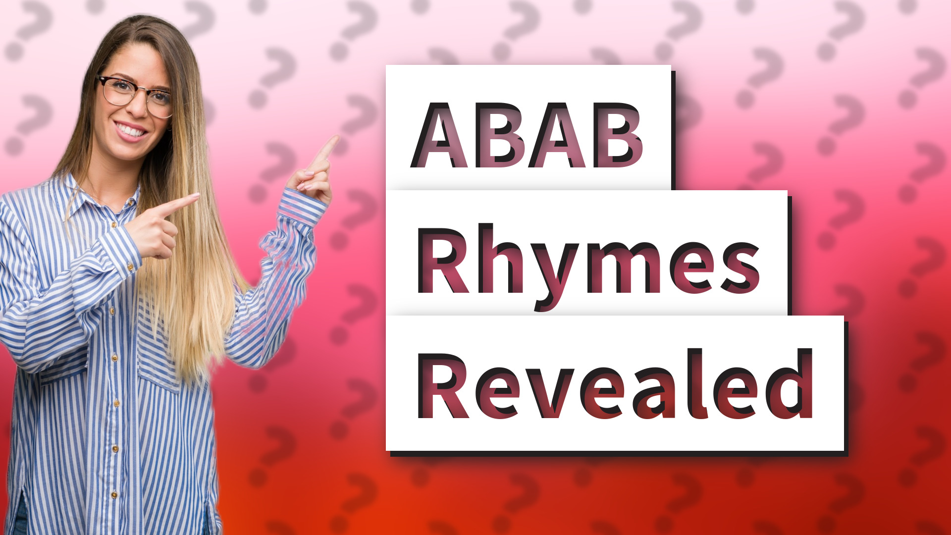 ABAB Rhymes Revealed