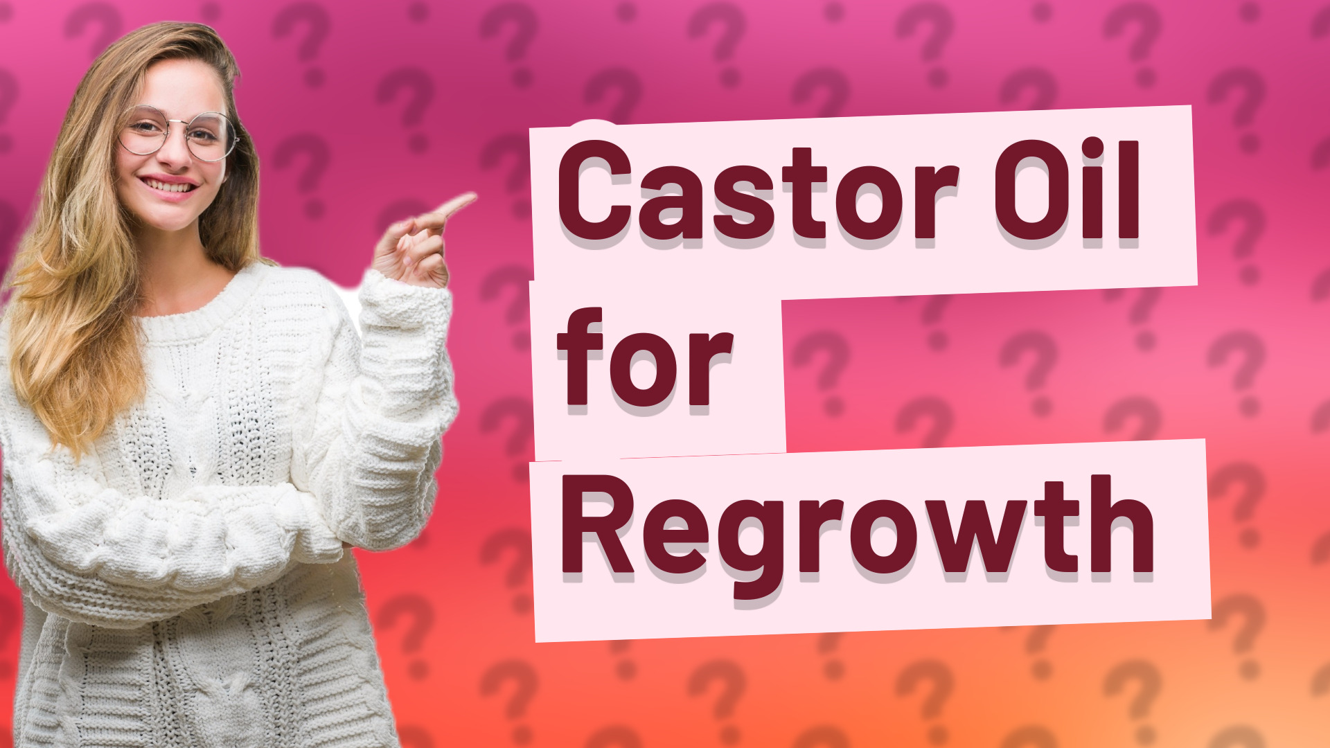 Castor Oil for Regrowth