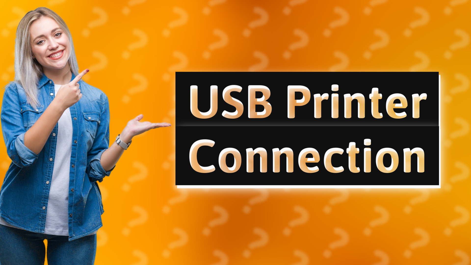 USB Printer Connection