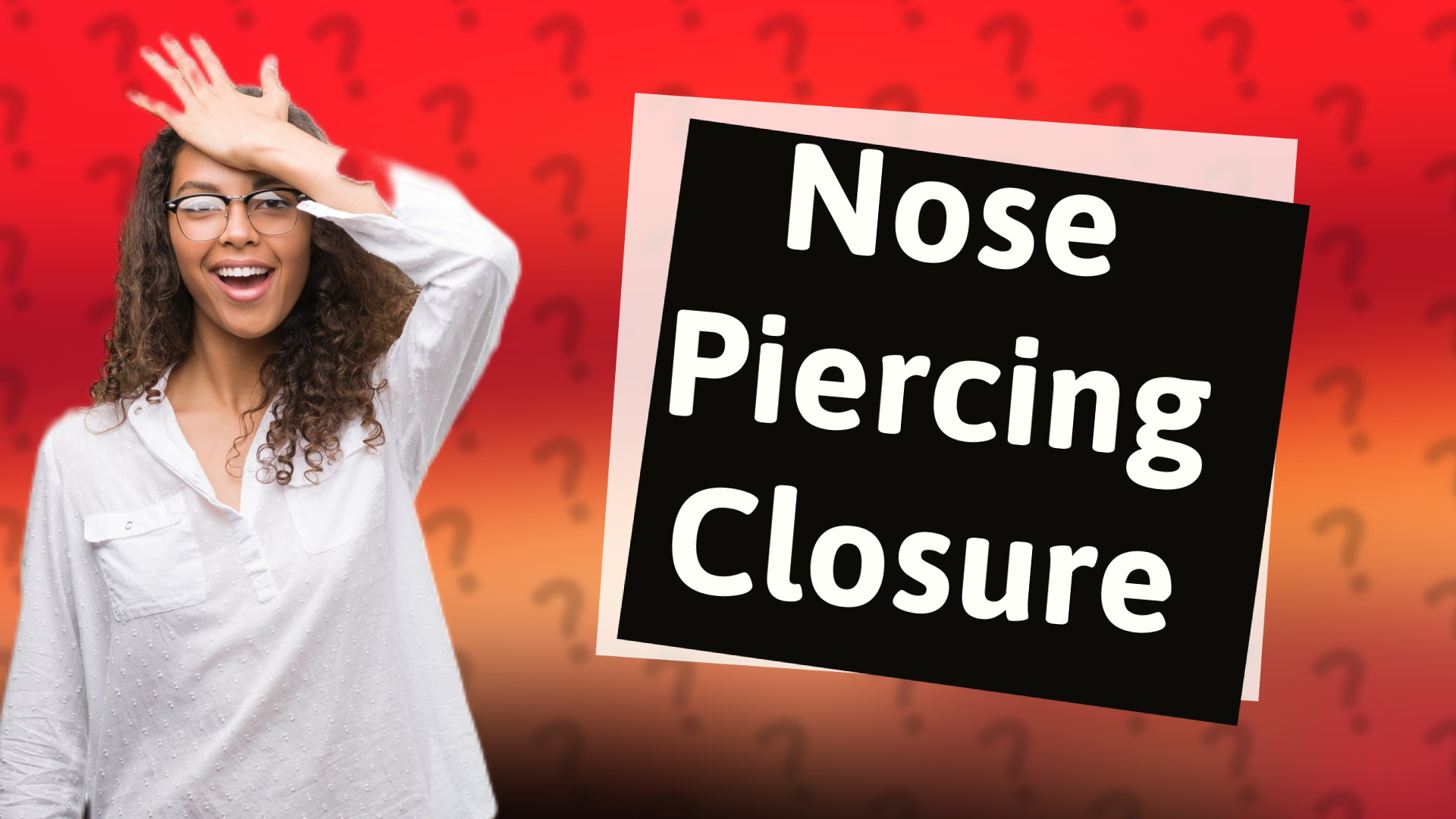 Nose Piercing Closure
