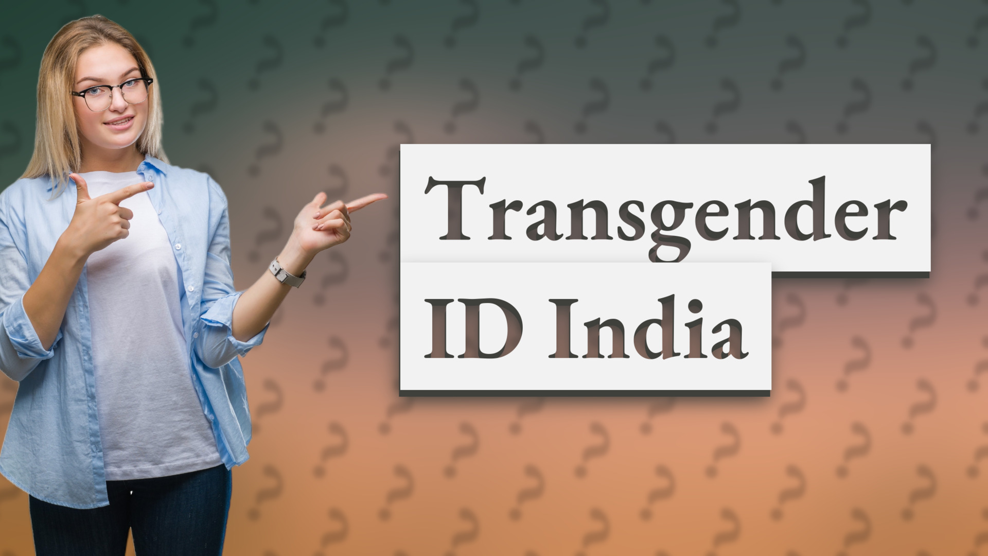 Transgender ID India