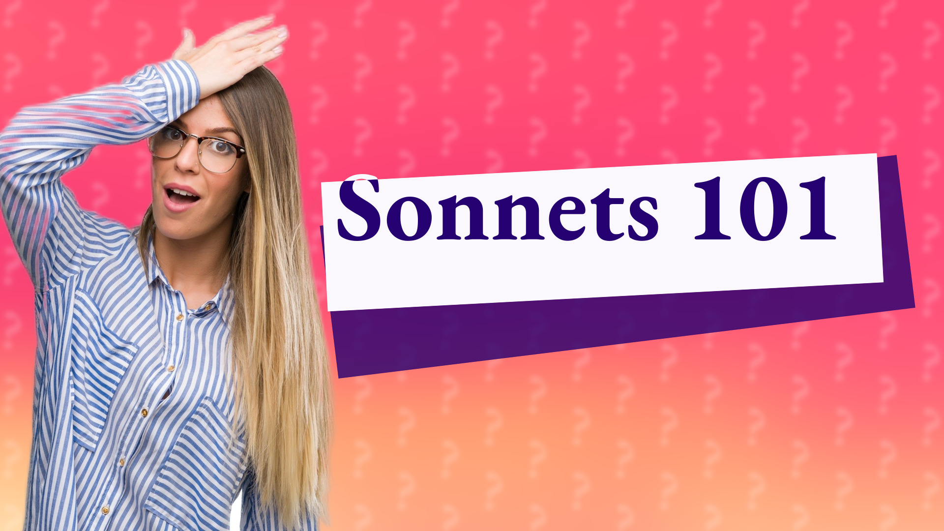 Sonnets 101