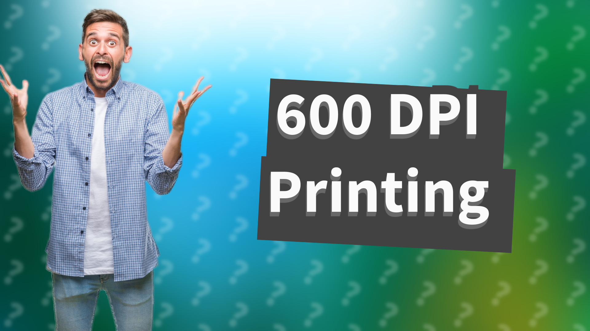 600 DPI Printing