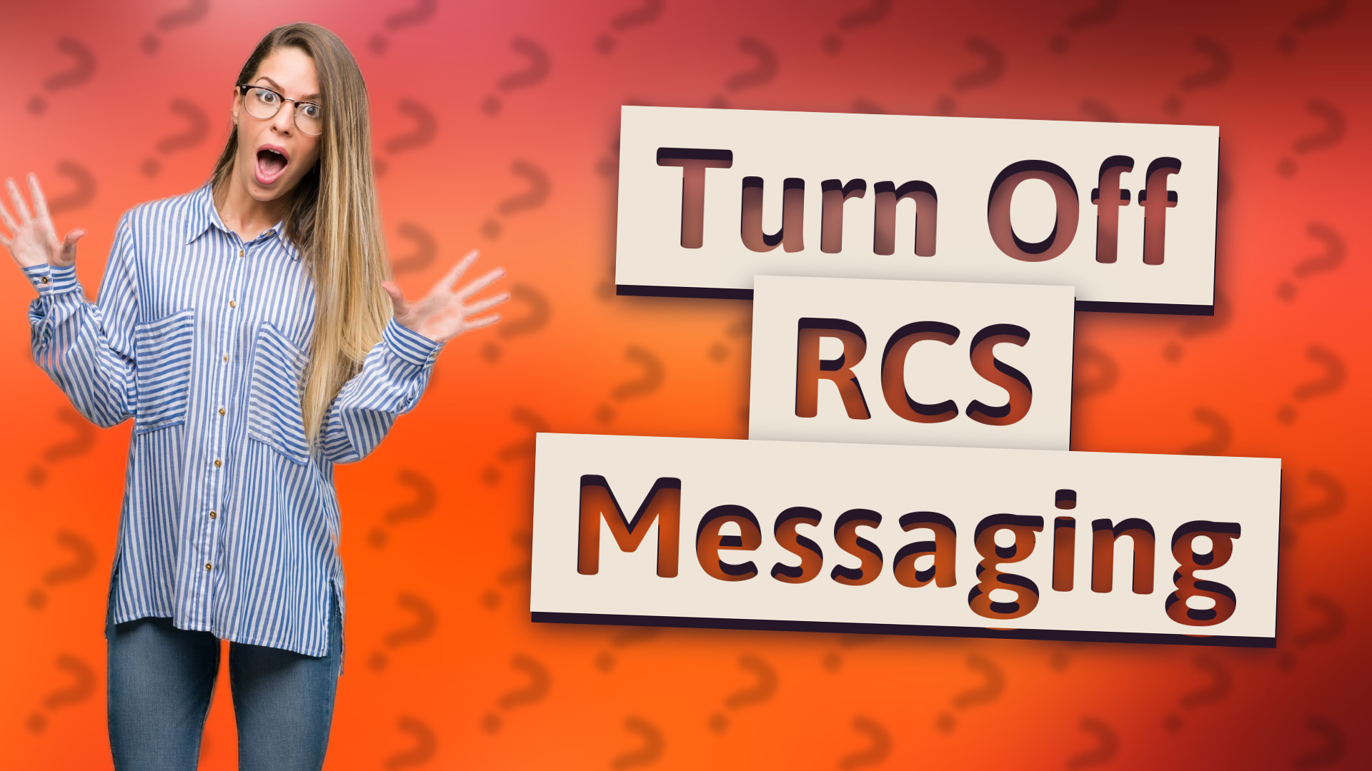 Turn Off RCS Messaging