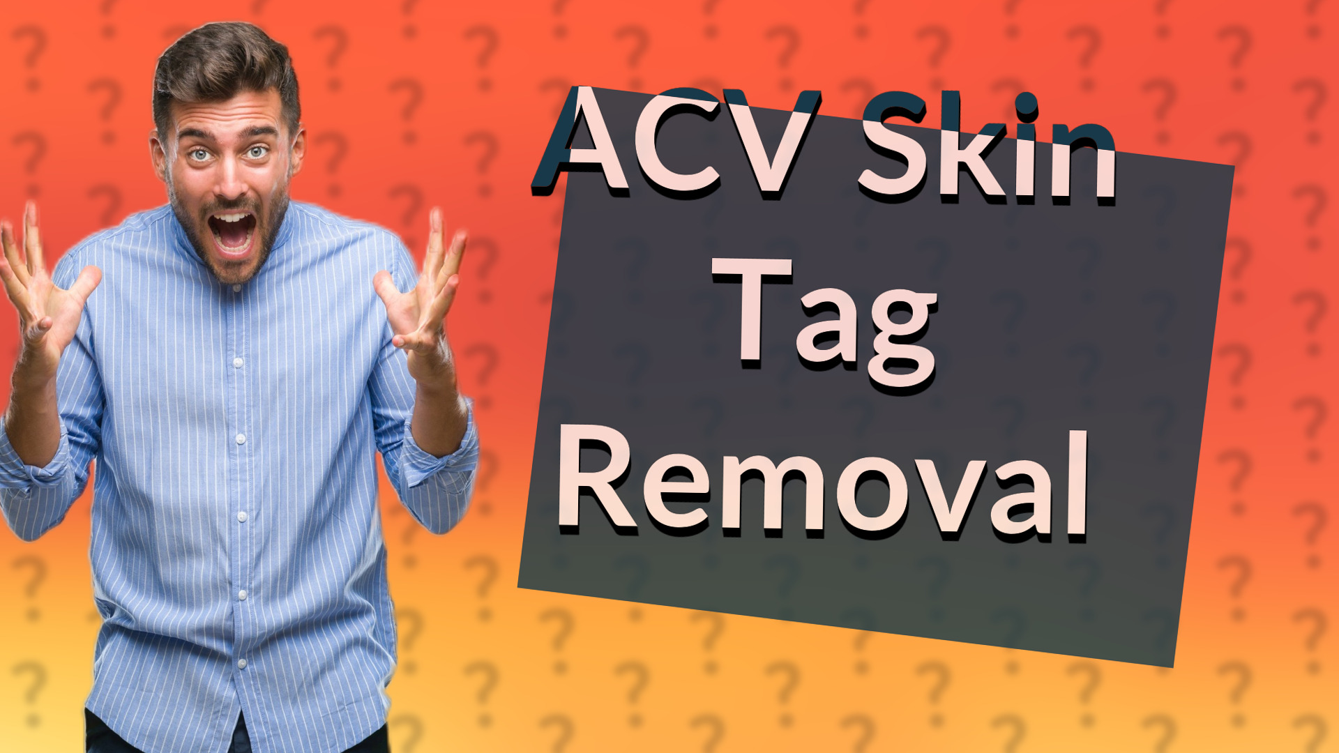 ACV Skin Tag Removal