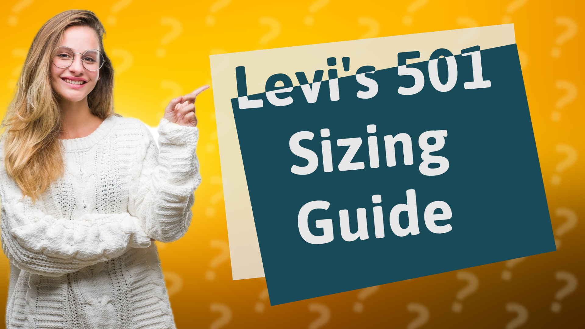 Levi's 501 Sizing Guide
