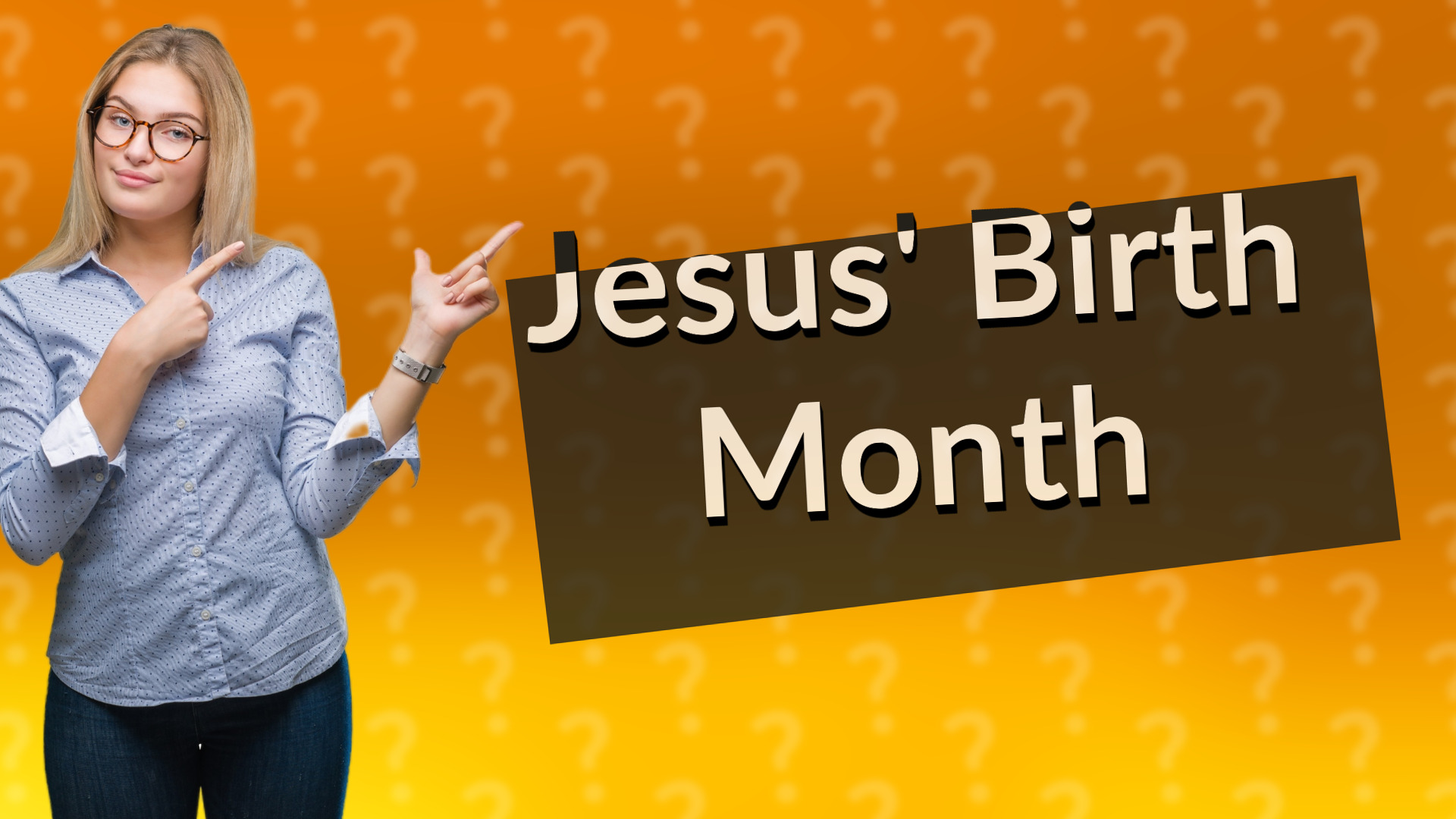 Jesus' Birth Month