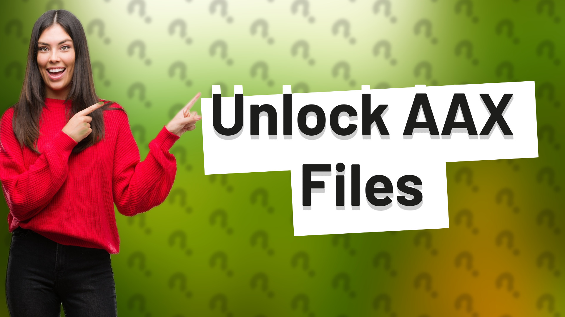 Unlock AAX Files