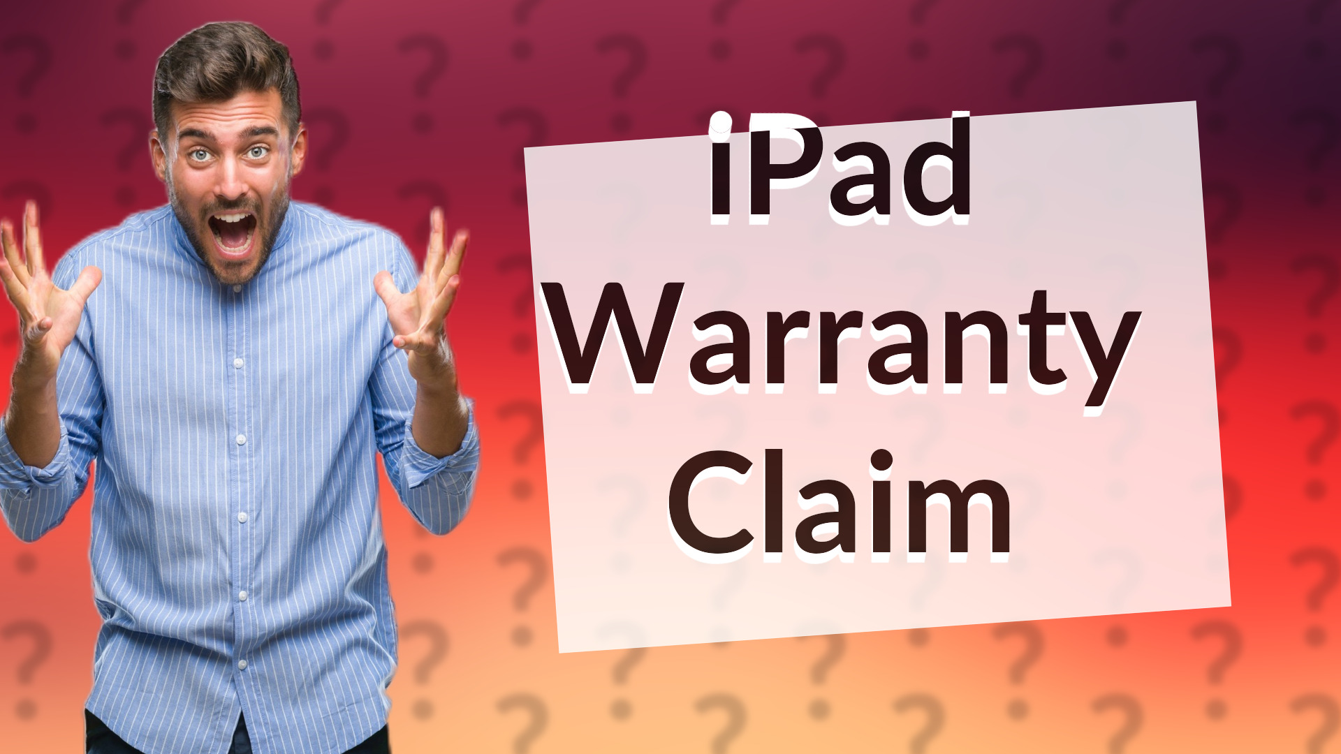 iPad Warranty Claim