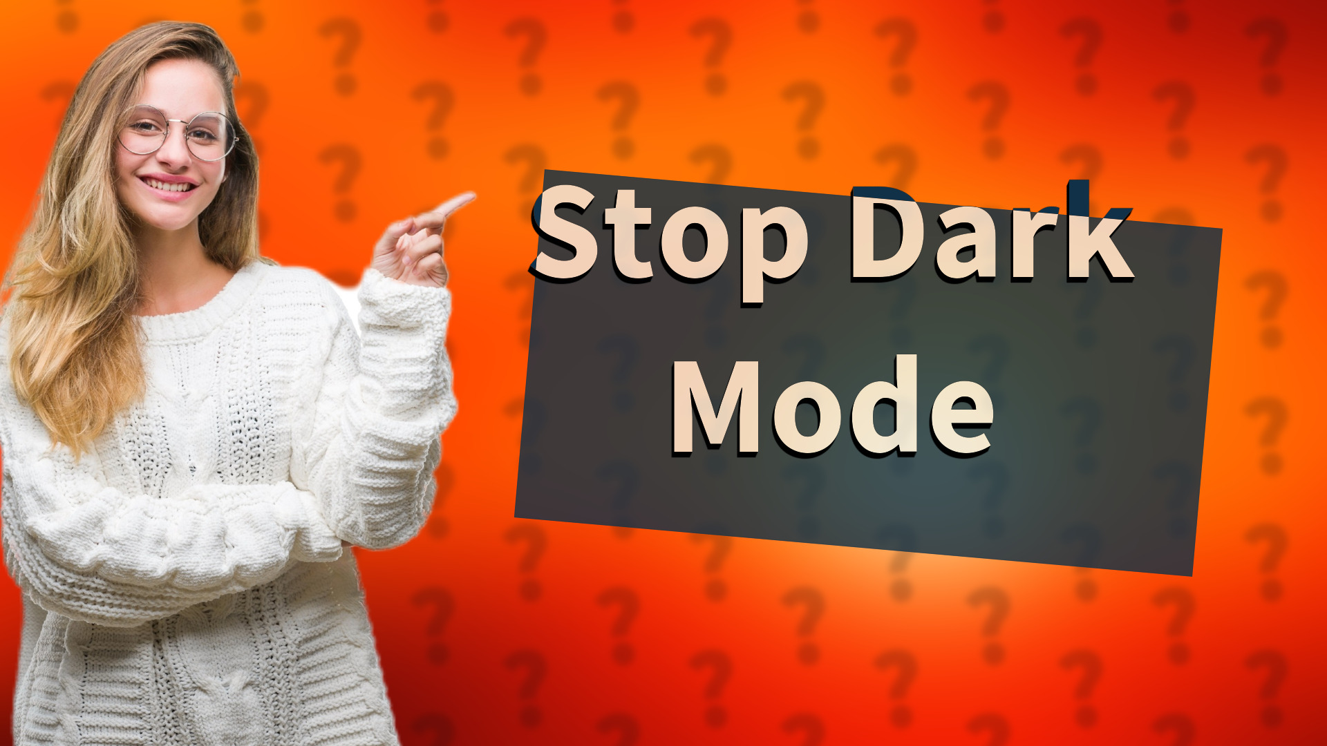 Stop Dark Mode