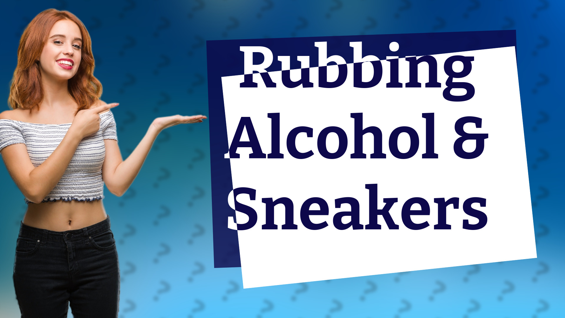 Rubbing Alcohol & Sneakers