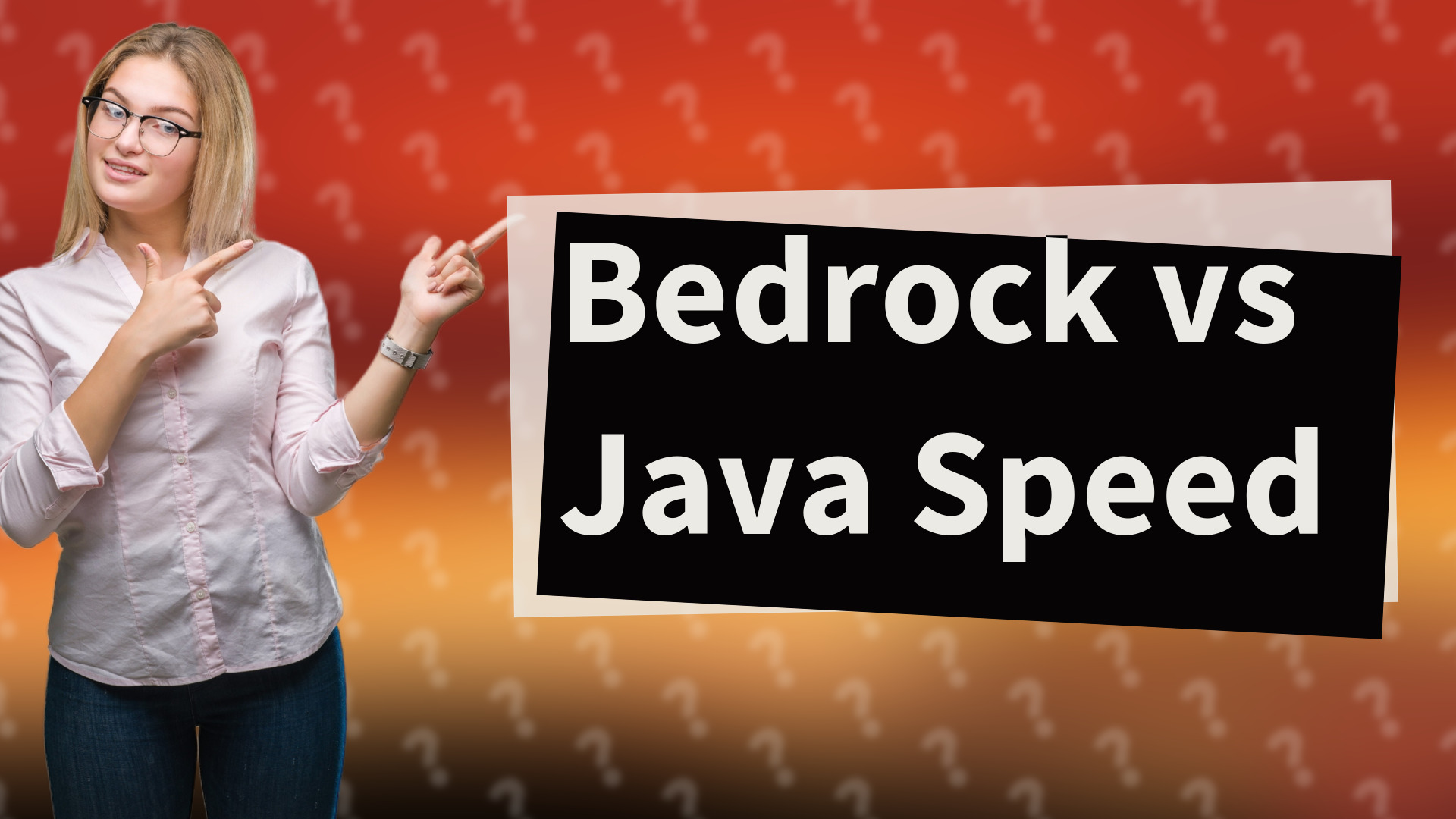 Bedrock vs Java Speed