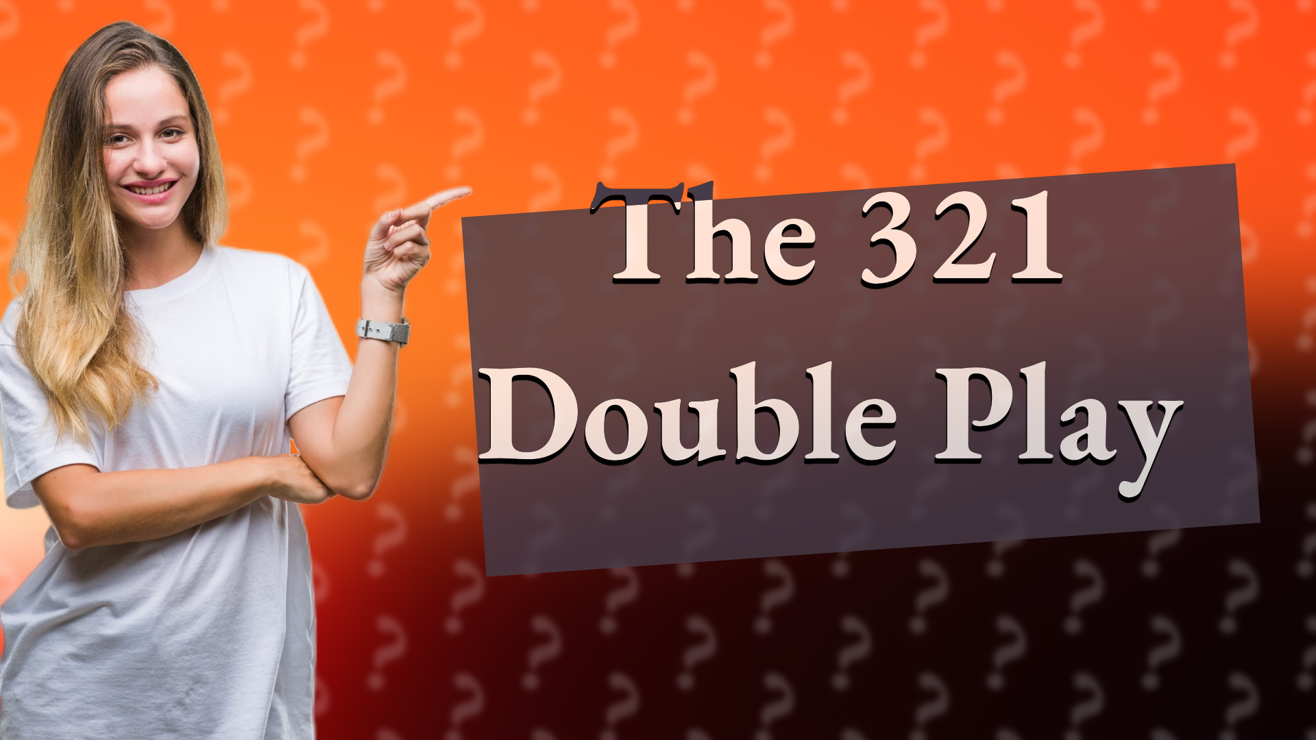 The 321 Double Play