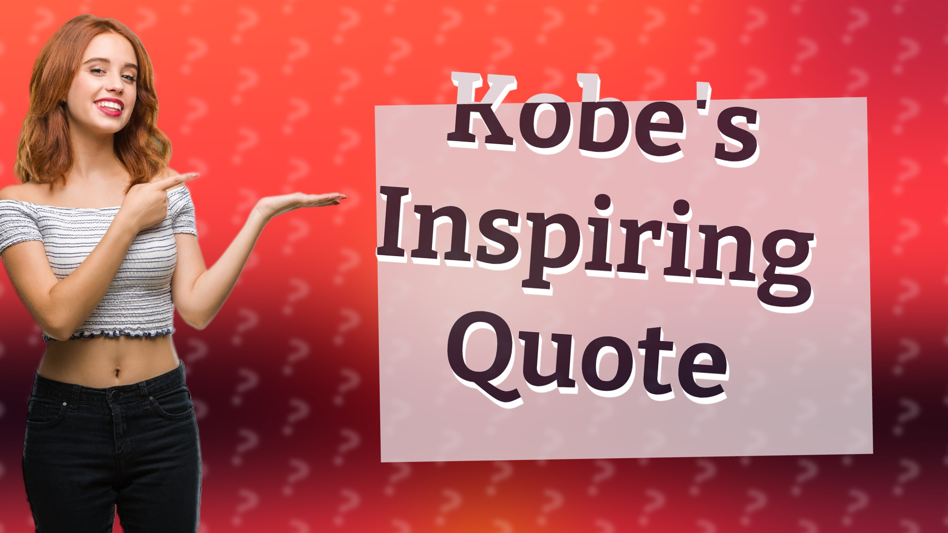 Kobe's Inspiring Quote