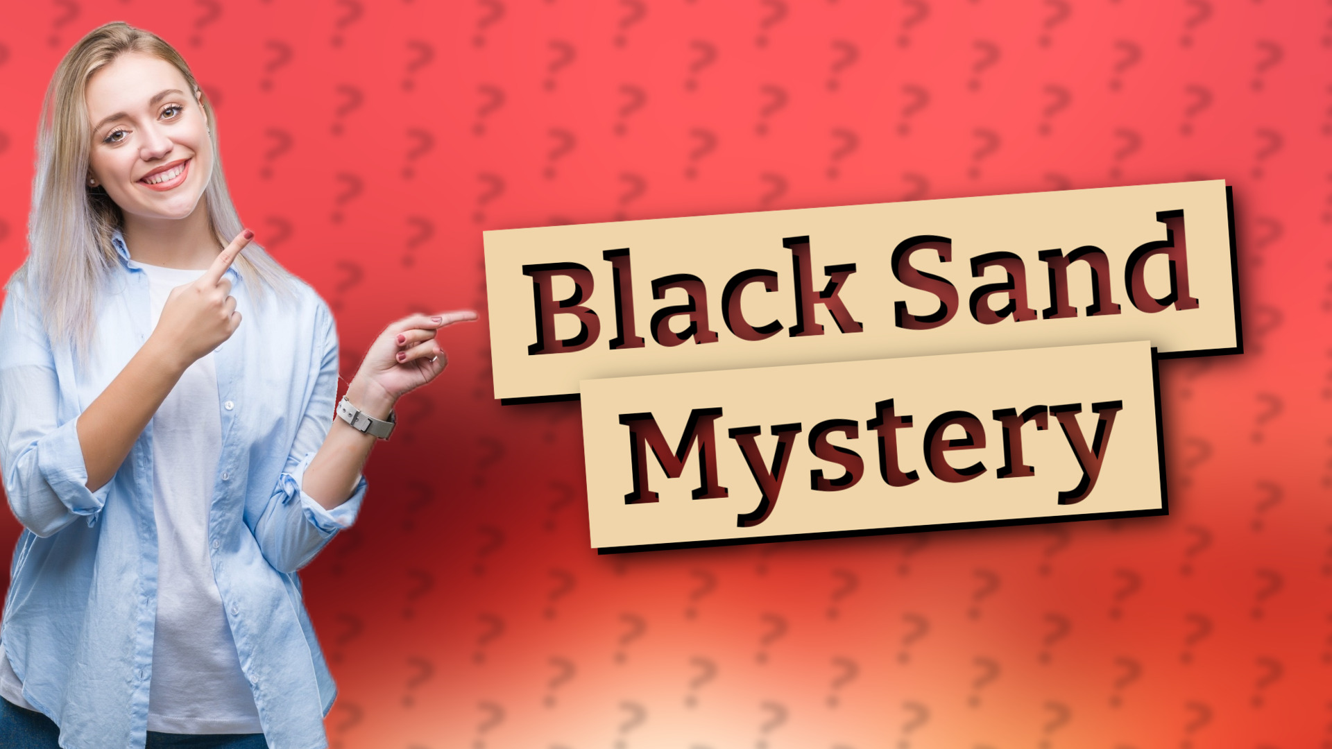Black Sand Mystery