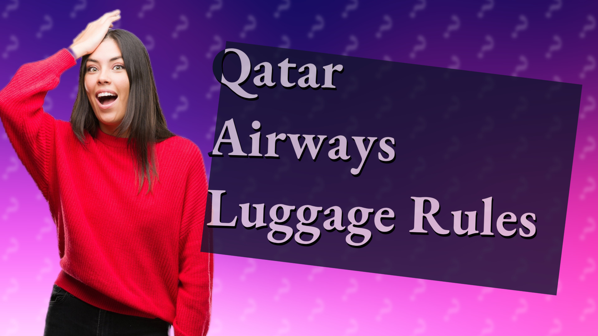 Qatar Airways Luggage Rules
