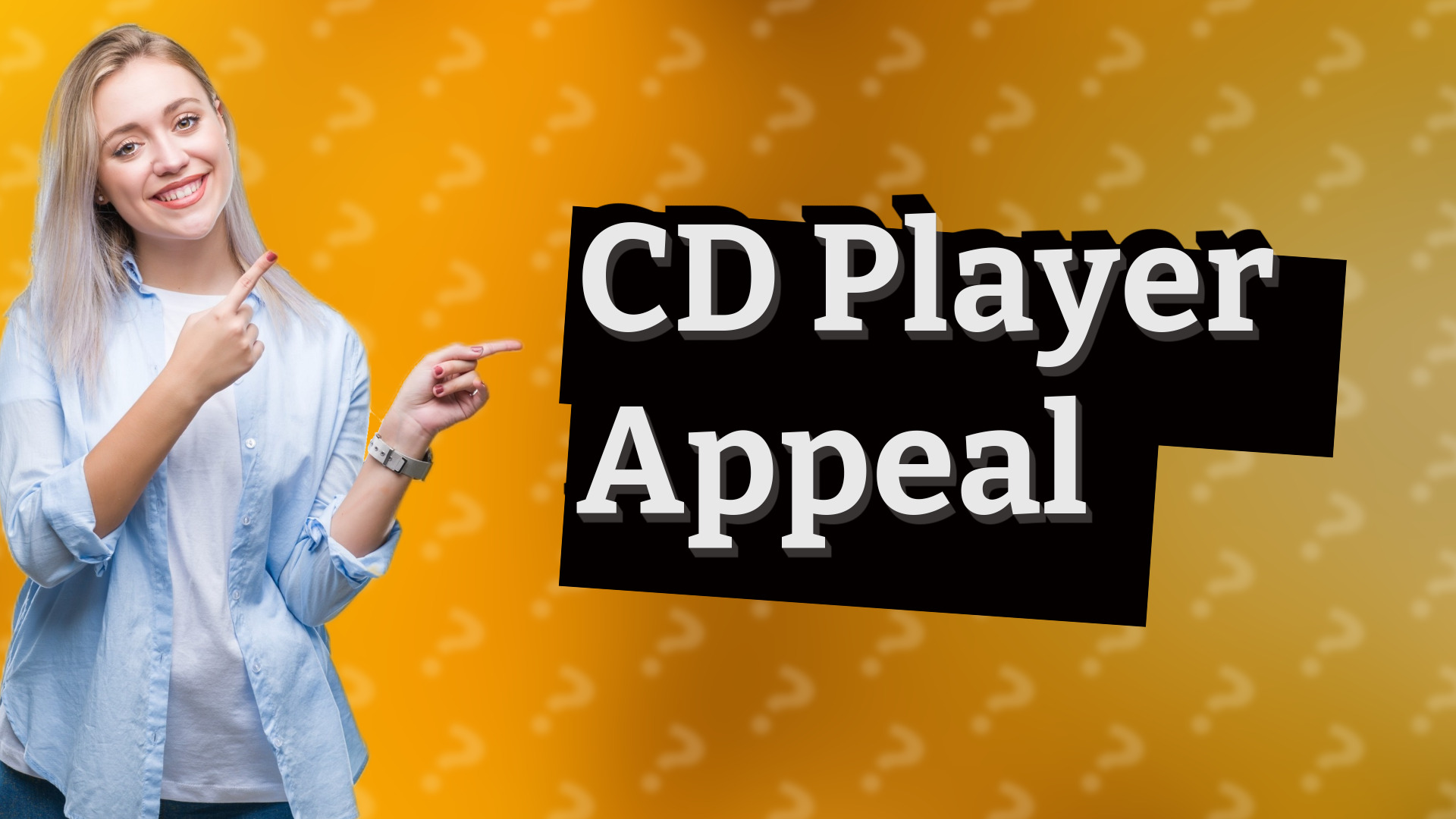 CD Player Appeal