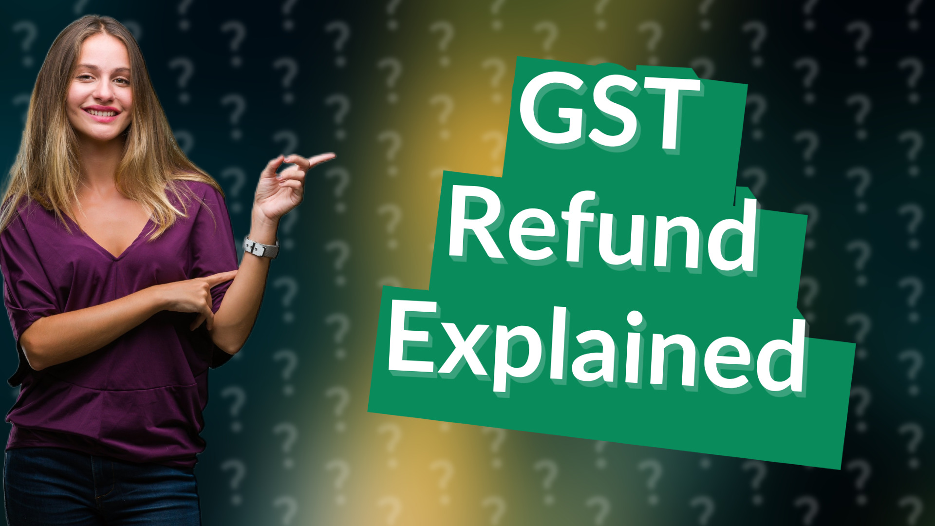GST Refund Explained