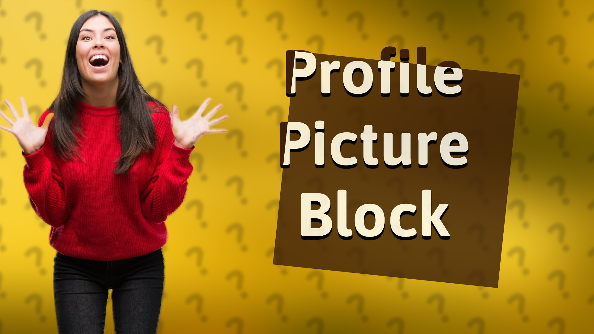 Profile Picture Block