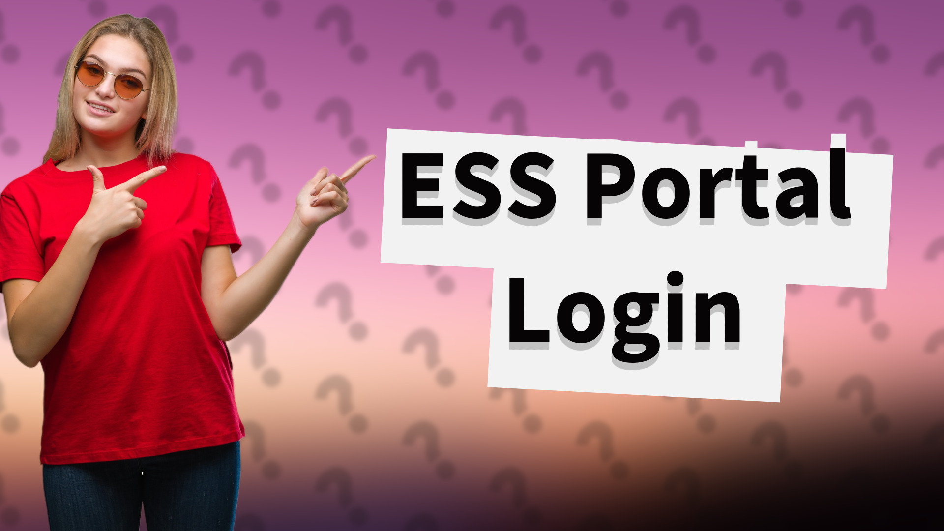 ESS Portal Login