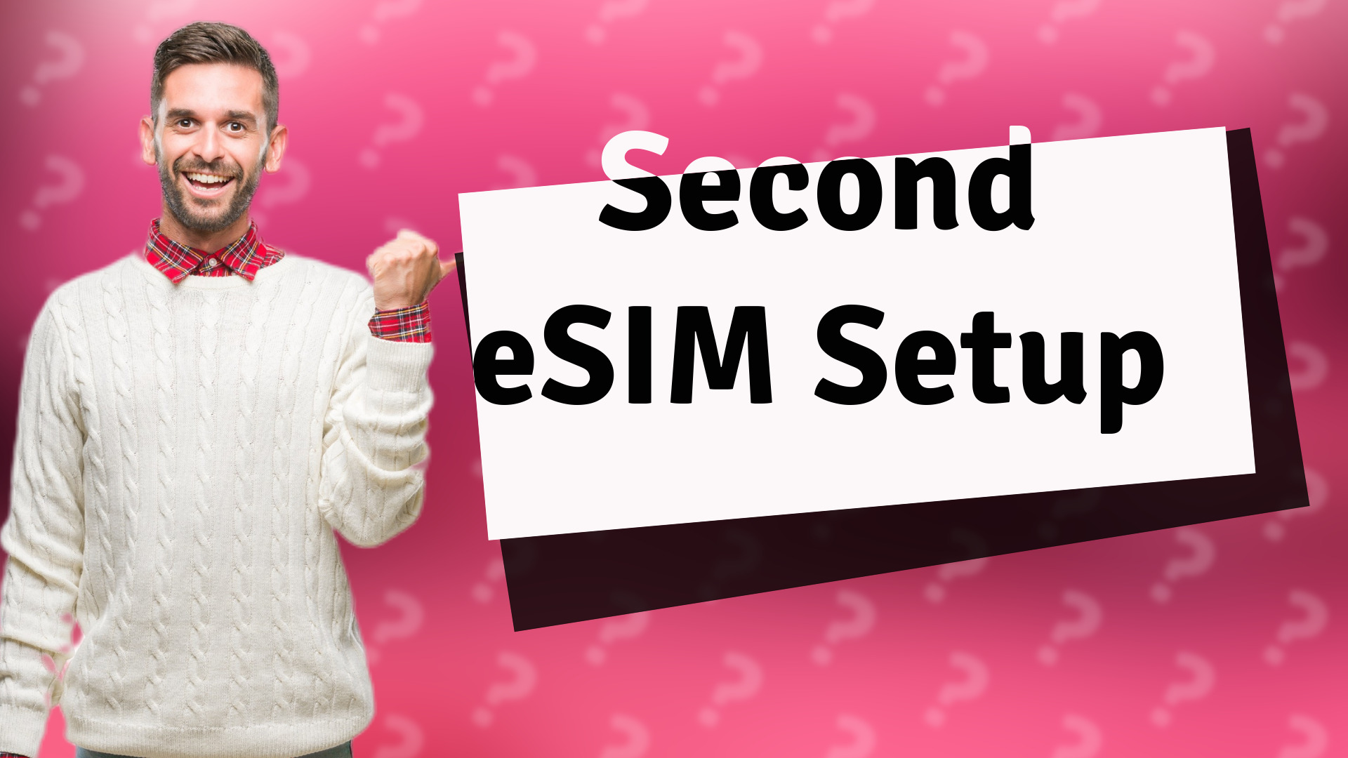 Second eSIM Setup