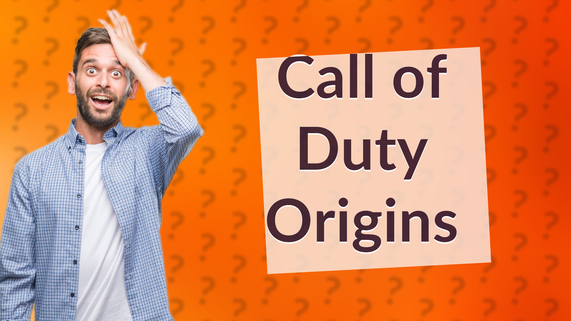 Call of Duty Origins