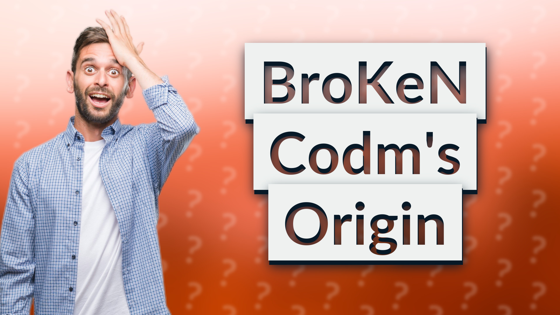 BroKeN Codm's Origin